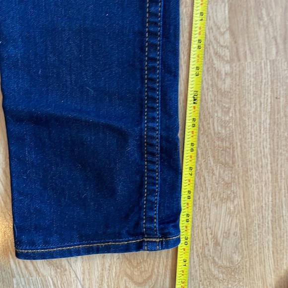 True Religion Jeans, Size 27, 30” inseam, worn only a couple times, dark blue - Picture 4 of 5